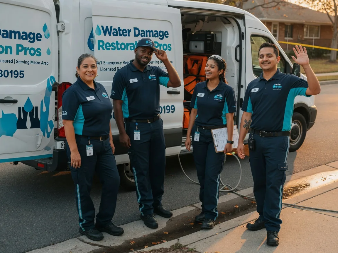 Water Damage Restoration company in Mcfaddin, TX