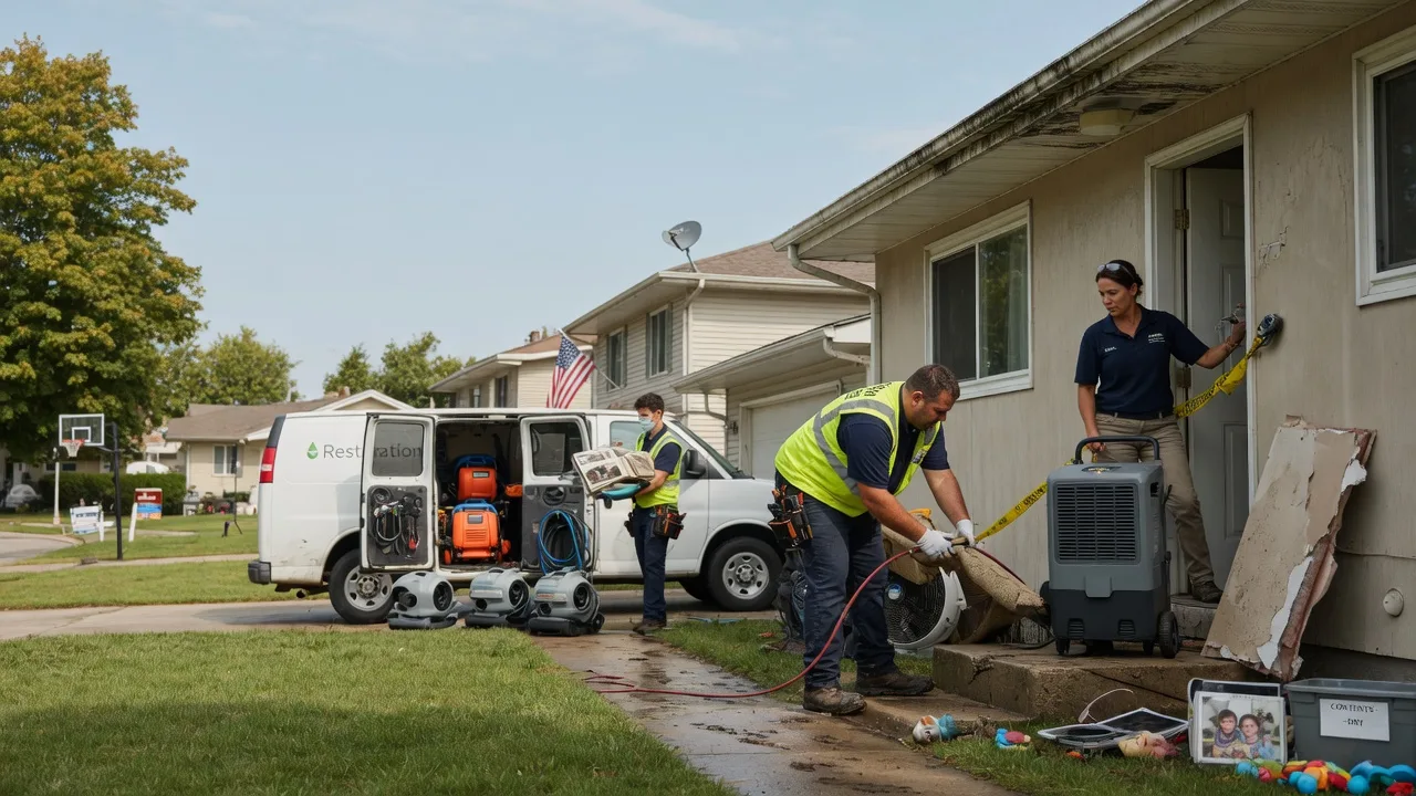 Water Damage Restoration in Mcfaddin, TX near me